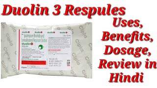 Duolin 3 Respules  Ipratropium Bromide and Levosalbutamol Respirator Solution  Duolin 3 Respules [upl. by Loveridge]