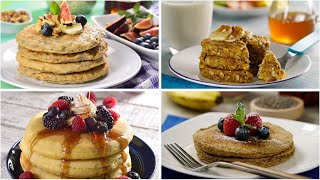 Hot Cakes Caseros  4 recetas diferentes [upl. by Swope]