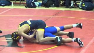 Millburn vs Franklin wrestling 2015 [upl. by Finny]