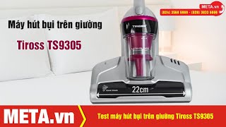 Máy hút bụi trên giường Tiross TS9305  Tia hồng ngoại UVC diệt khuẩn nấm mốc bọ mạt  METAvn [upl. by Egres30]