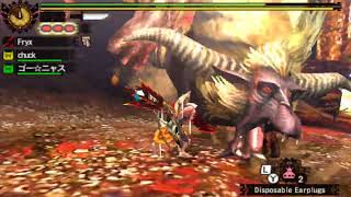 MH4UMH4G on Citra Android  Advanced Bad Hair Rajang Insect Glaive [upl. by Nalyd]