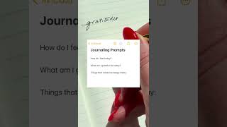 A few journaling prompts to help you reflect reset and get inspired [upl. by Aehsrop]