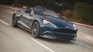 2014 Aston Martin Vanquish Volante  Review and Road Test [upl. by Macrae]