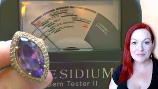 Presidium Gem Tester II PGT II Testing Diamond Sapphire Ruby Amethyst and Calibrating [upl. by Saisoj]