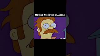 Homero Vs Zombie Flanders 🤣 thesimpsons homersimpson humor shorts shortsfeed shortsviral [upl. by Weibel634]