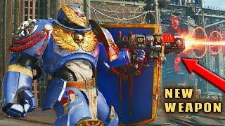 Ultramarines HONOUR GUARD vs Chaos  New NeoVolkite Pistol Gameplay  Warhammer 40k Space Marine 2 [upl. by Aphrodite]