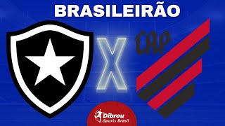 BOTAFOGO X ATHLETICO PARANAENSE AO VIVO BRASILEIRÃO DIRETO DO NILTON SANTOS  RODADA 9  NARRAÇÃO [upl. by Evadne]