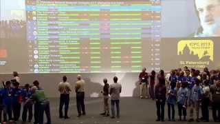 ACM ICPC World Finals 2013  Closing ceremony [upl. by Medlin]