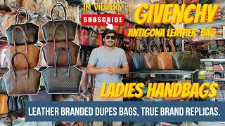 LEATHER LADIES HANDBAG PURSE TOTE SIDE SLING BAG DHARAVI LEATHER MARKET MANUFACTUR WHOLESALER [upl. by Garbe]