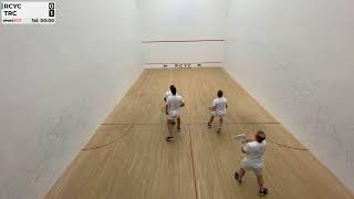 TampD DIV 4 doubles squash [upl. by Ahsertal]