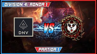 Heroes Lounge Ronda 1 Div 4 Pandamonium VS DeathlyVibe Parte 1 [upl. by Ainuj]