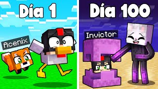 MINECRAFT pero Cada DÍA Nos CONVERTIMOS en un ANIMAL DIFERENTE 😂 VICNIX TRANSFORMADOS 1 [upl. by Ahsiadal]