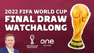 2022 FIFA World Cup draw WATCHALONG [upl. by Lenox]