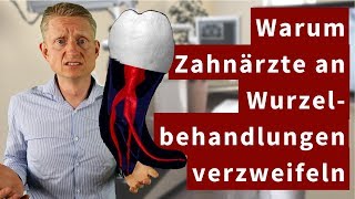 Warum Zahnärzte an Wurzelbehandlungen verzweifeln mit 3DMikroCTAufnahmen [upl. by Deina]