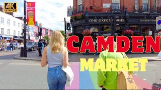 Camden Market London Walking Tour amp Street Food [upl. by Elli729]