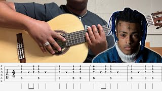 Everybody Dies In Their Nightmares  XXXTENTACION  Guitar Tutorial [upl. by Gans991]