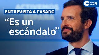 Casado sobre la renovación del CGPJ quotNo apoyo que Sánchez quiera ahora un Frankenstein judicialquot [upl. by Shawn733]