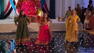 Chikni Chameli I Pakistani Wedding I Eisha and Zain Mendhi I Dance Performance 2022 [upl. by Bergmans8]