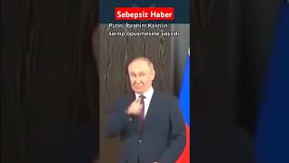 Putin İbrahim Kalının Sarılıp Öpüşmesine Şaşırdıhaberler haber sondakika gündem türkiye [upl. by Azeret914]