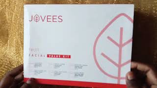 JOVEES fruit facial kit review best facial for best result and super brand👌👌👌 [upl. by Okramed]