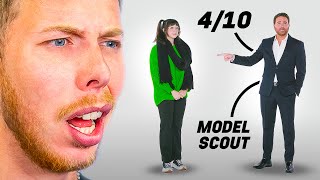 Model Scout Decides Whos MOST Attractive [upl. by Bartle]