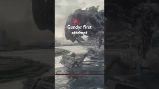 Judex Gundyr first attempt ds3 darksouls darksouls3 gamingcommunity gamingvideos gaming fyp [upl. by Eelrihs82]