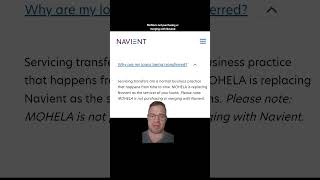 navient transfer to mohela update [upl. by Tilden]