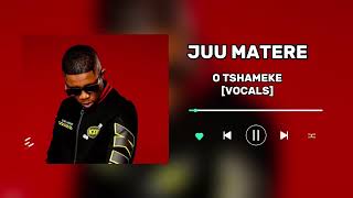 JUU MATERE O TSHAMEKE  FULL SONGVOCALS [upl. by Anyrak]