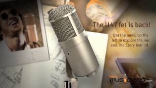 NEUMANN U47 FET quotCollectors Editionquot  micro studio [upl. by Yrehcaz]