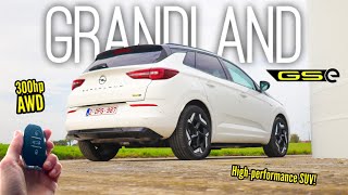 Opel Grandland GSe POV REVIEW  300hp  Walkaround interior  exterior amp POV Drive [upl. by Columba]