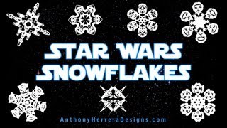 Star Wars Snowflakes [upl. by Donadee887]