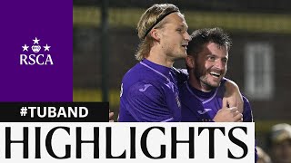 HIGHLIGHTS TubizeBraine  RSC Anderlecht  20242025 [upl. by Kwan519]