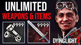 Dying Light 2 Unlimited Exotic Weapons amp Items Glitch  PATCHED 2024 [upl. by Rexferd]