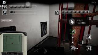 Containing SCP173 on SCP ANOMALY BREACH 2 BETA [upl. by Eselehs59]