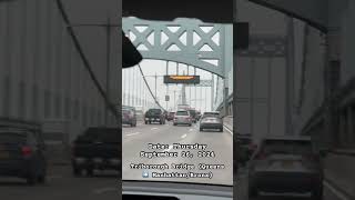 Triborough Bridge Queens to ManhattanBronx Timelapse [upl. by Aiet669]