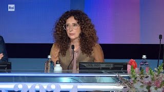 Teresa Mannino quotSanremo Un gioco essere quiquot  Festival di Sanremo 08022024 [upl. by Ardnassac]