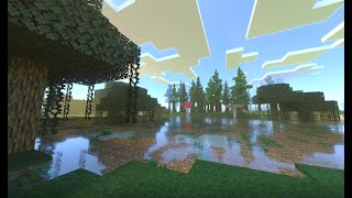 13 Minutes and 33 seconds of relaxing swamp ambience in Minecraft RTX HD Sounds [upl. by Ashti]