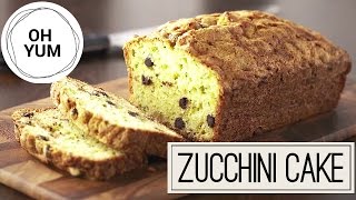 Professional Baker Teaches You How To Make ZUCCHINI CAKE [upl. by Neilla]