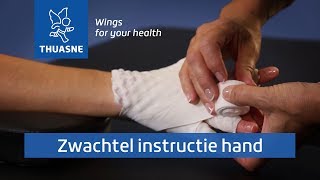 THUASNE MOBIDERM  Zwachtel instructie van de hand [upl. by Atiram405]