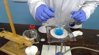 Preparation of Copper Sulfate Crystals [upl. by Anthony491]