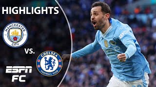 Manchester City vs Chelsea  FA Cup Semifinal Highlights  ESPN FC [upl. by Sixel851]