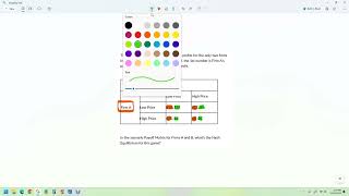 Solving a payoff matrix where there is no Nash equilibrium [upl. by Eendys863]