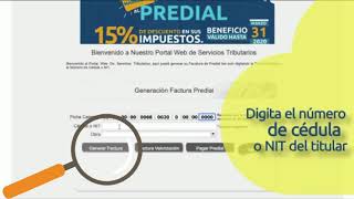 Descargue y pague su factura de predial en linea [upl. by Chemosh]