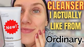 The Ordinary SECRETLY Launched A NEW CLEANSER That I Actually Like… Glucoside Cleanser Review [upl. by Elyrehc]