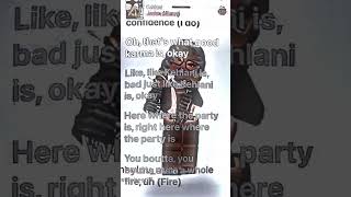 quotKehlaniquot lyrics lyricvideo [upl. by Luar869]