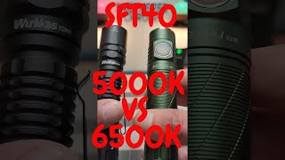 NEW SFT40 5000K VS SFT40 6500K WURKKOS TD03 VS CONVOY S21E [upl. by Sesiom]