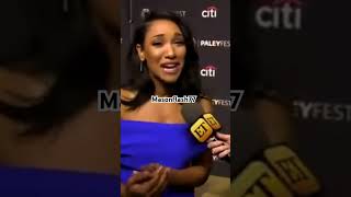 Candice Patton and Grant Gustin happily talk about quotThe Flashquot series🤣shorts [upl. by Carpio]