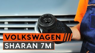 Wie VW SHARAN 7M Domlager wechseln TUTORIAL  AUTODOC [upl. by Harimas]