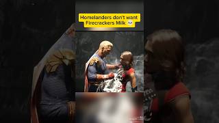 Homelanders Dont want Firecrackers Milk 💀 homelander firecracker theboys mortalkombat brutal [upl. by Yart]