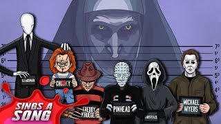 Horror Characters Cypher 2 ft Michael Myers Freddy Chucky Slender Man Pinhead and Ghostface [upl. by Digirb]